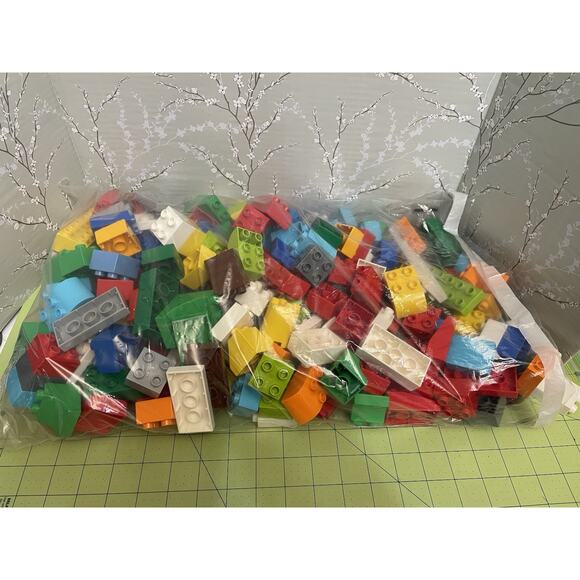 Lego Duplo Blocks Random Mixed Buck Lot 4+ Lbs Pounds Building Bricks - Picture 1 of 4
